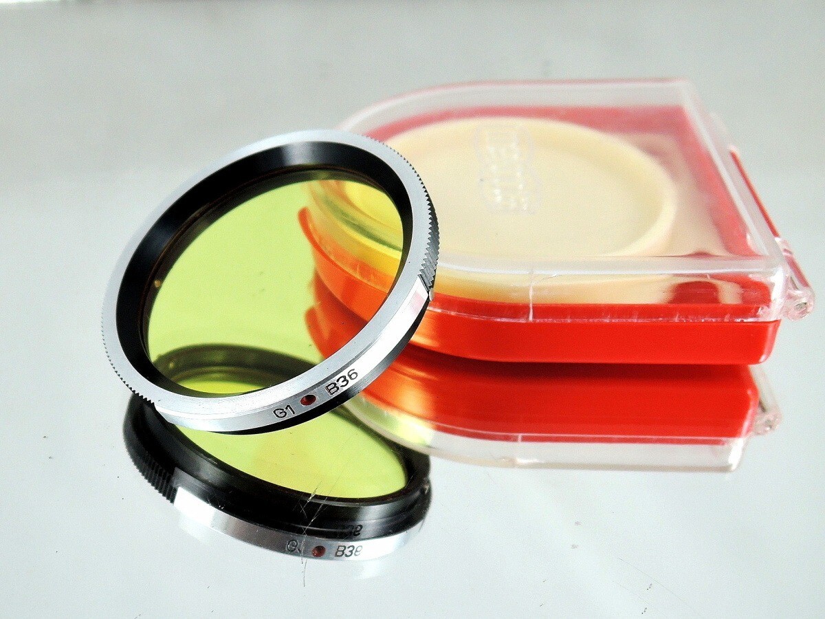Flexaret G1 B36 Color Filter MEOPTA Genuine Accessories RARE NICE