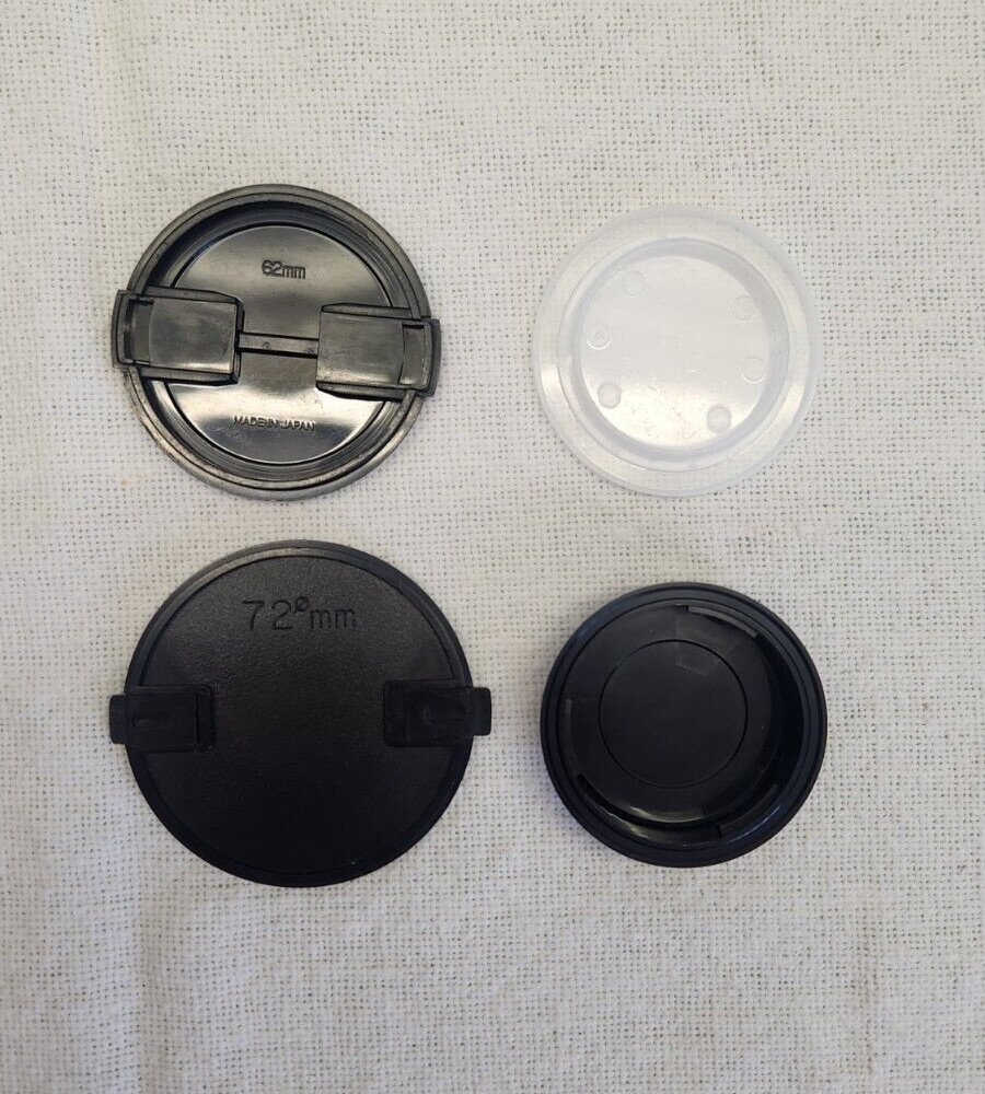 Vtg Lot Camera Lens Filters Zeikos Kodak 49mm 52mm Step Up Rings Old Photography