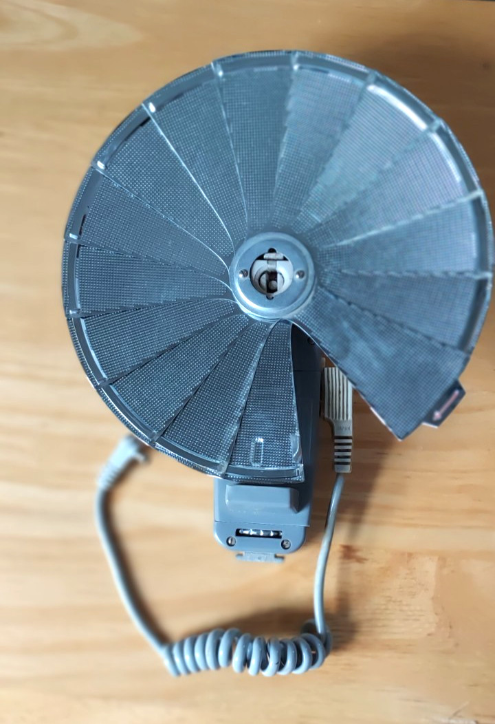 Vintage Accura Bouncemaster Camera Fan Flash with Cord, AS IS