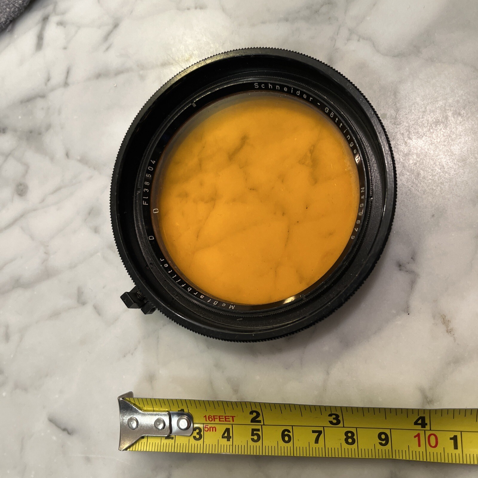 Schneider Gottingen Camera Filter – Messfarbfilter D – Orange Tint – FI 38504