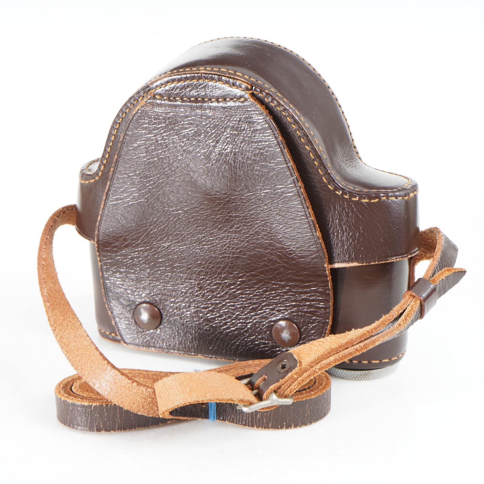 :LEICA EVEREADY LEATHER CASE (EFGOO) FOR LEICA IIIc & IIIf w/ VIOOH Finder (2)