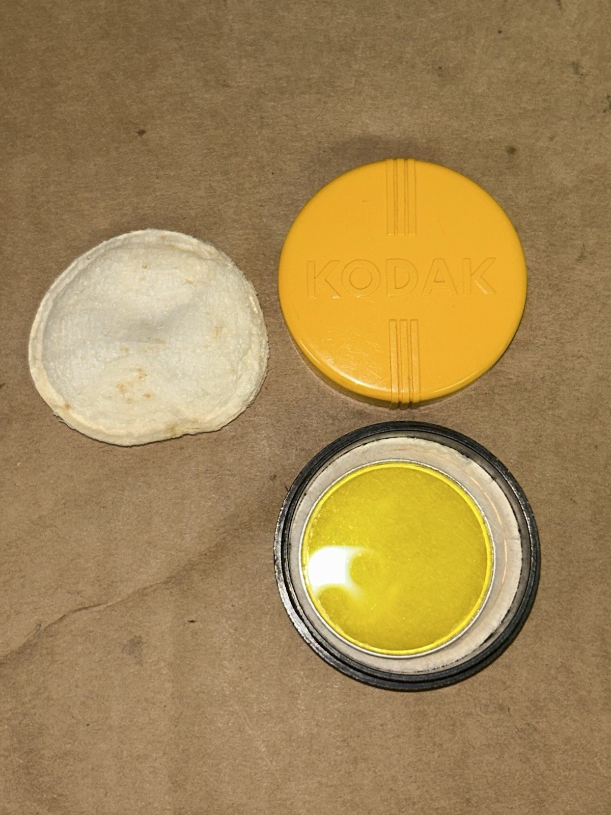 Vintage Kodak Wratten Aero 2 Series VI(6) K2 Filter Yellow w/ Original Case