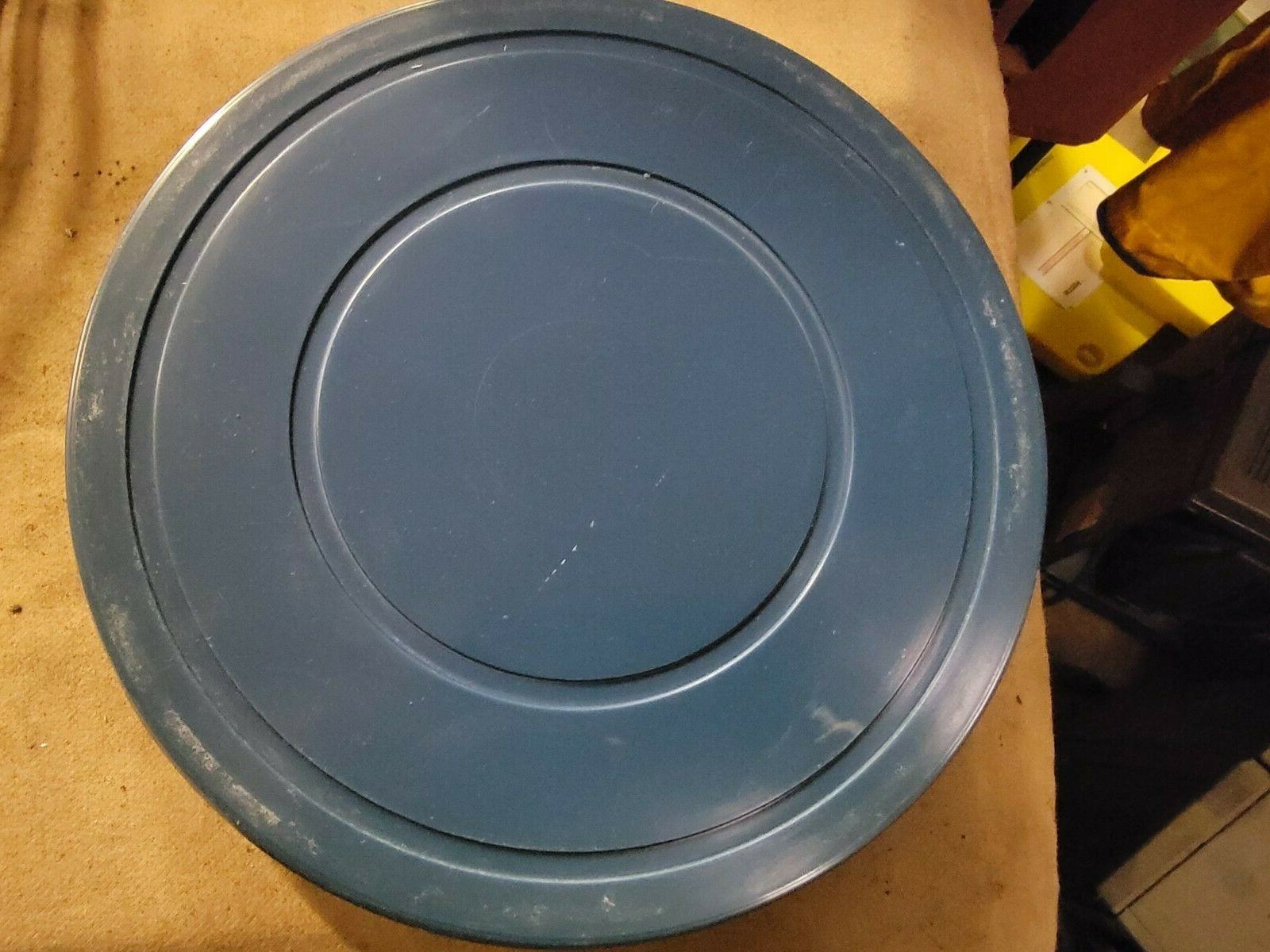 Brand New Plastic Movie Film Reel Canister. Churchill Films. 400′ (16mm film)