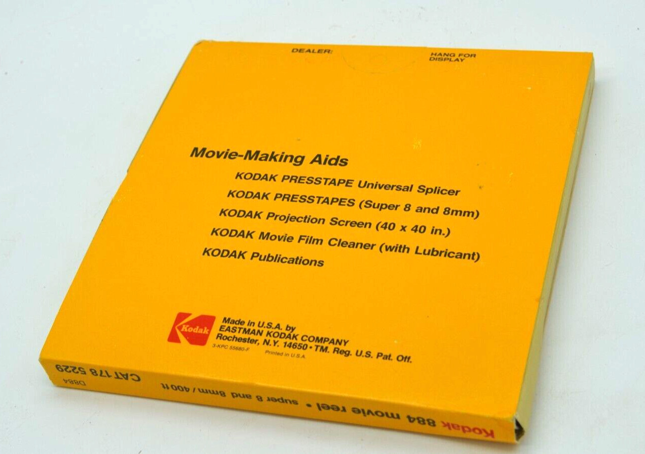 Vintage Kodak 884 Movie Reel For Super 8 and 8mm/400ft – A