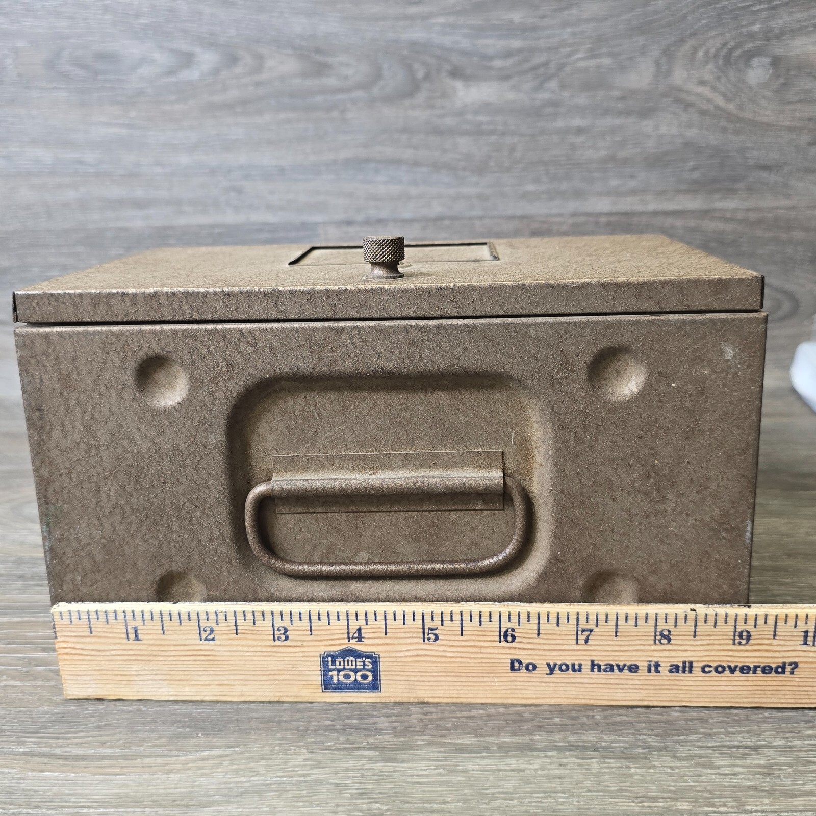 Vintage Fodeco 8mm Film Ejector Library Box Model 812 Carry Case 12 Reels No Key