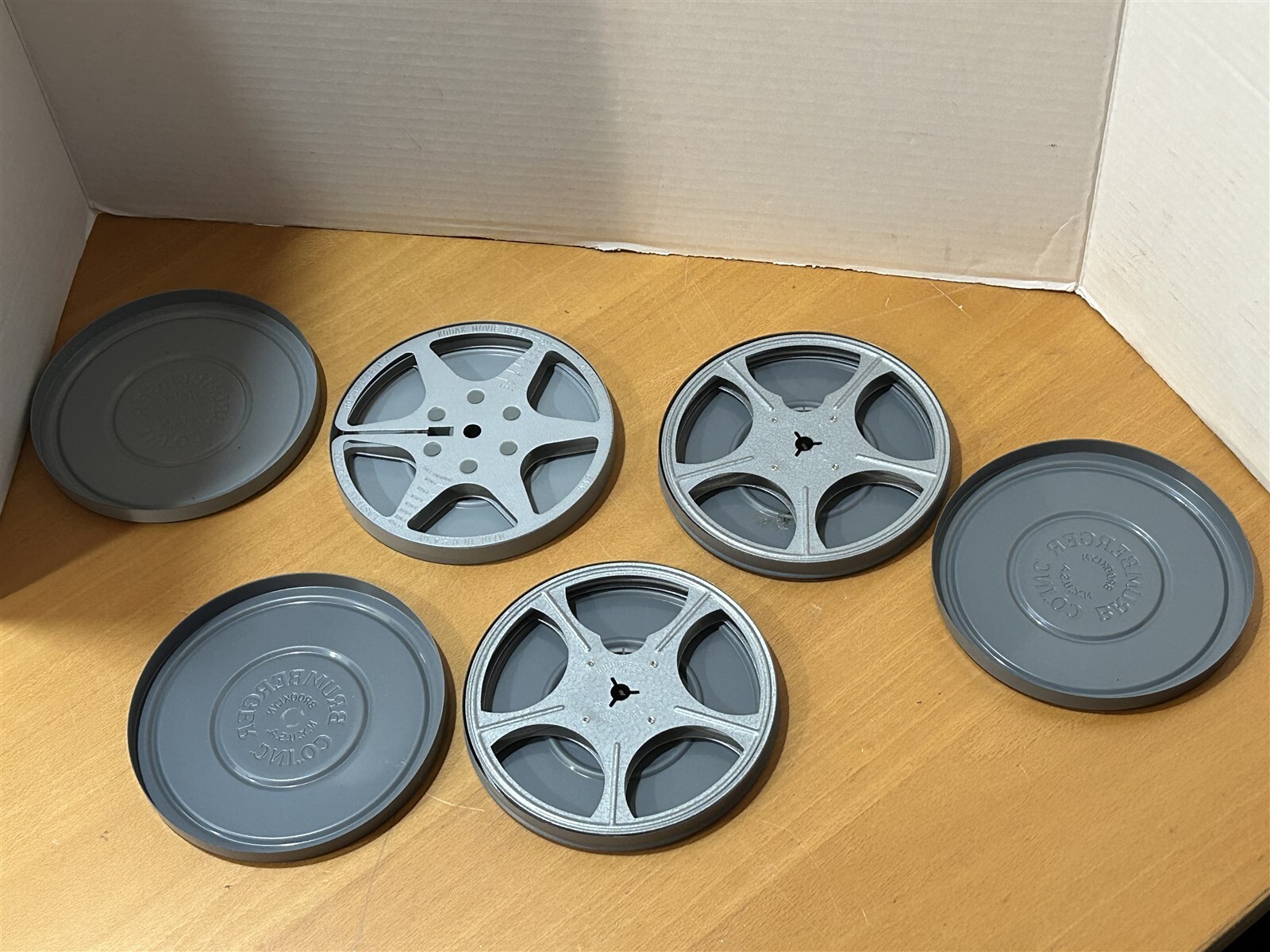 3 BRUMBERGER CO. INC BROOKYLN 5 INCH TAKE UP REELS