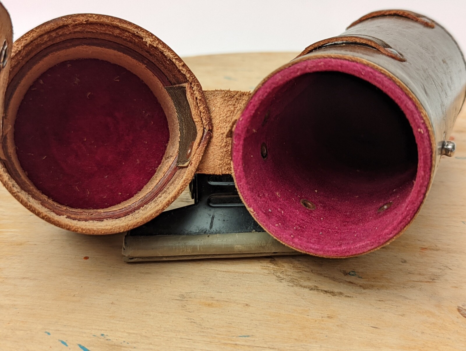 Vintage CANON Serenar 135mm Leather Lens Case Only