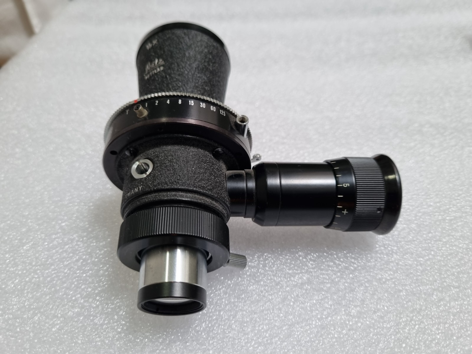 Leitz Wetzlar ProntorPress Shutter Microscope Camera Adapter Excellent condition