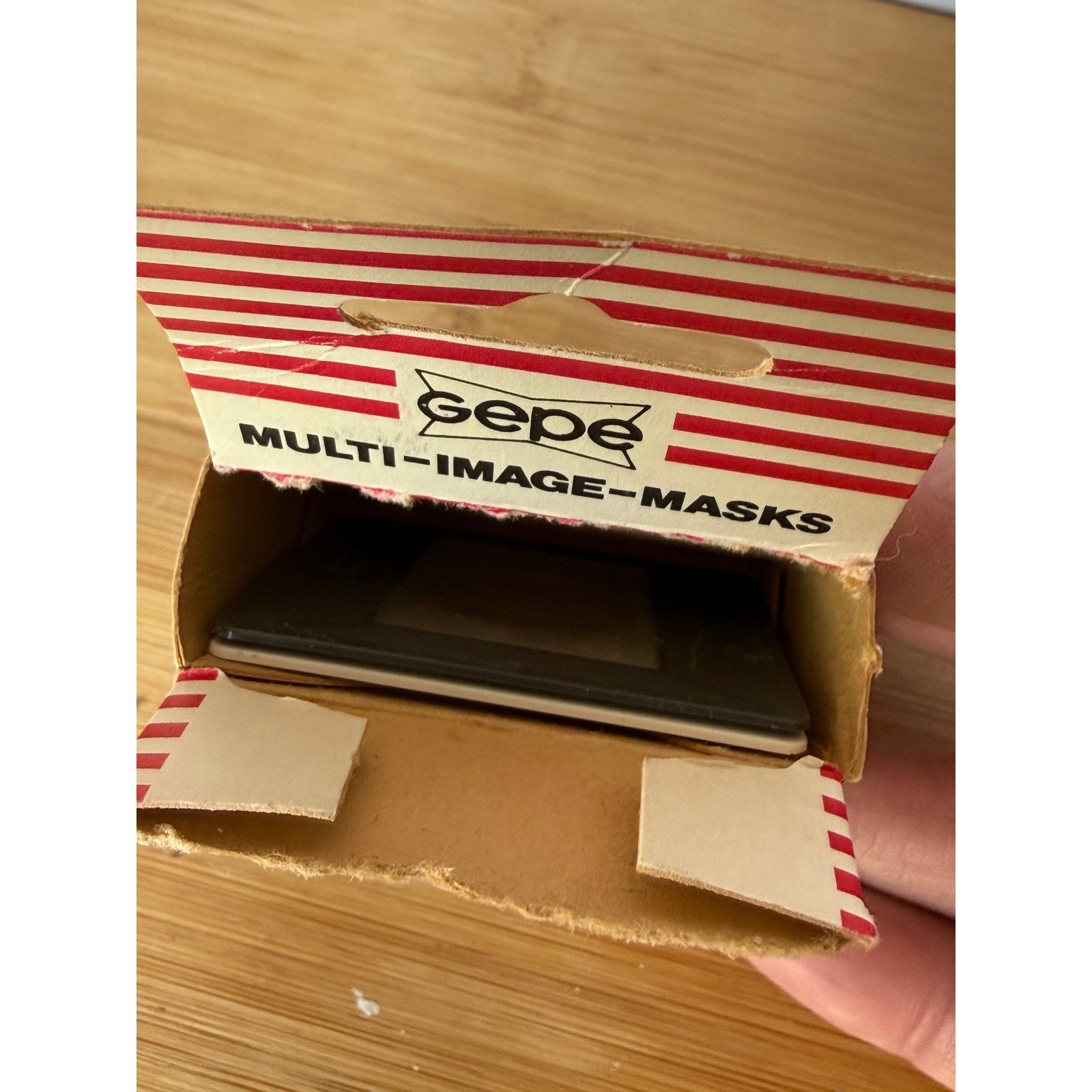 Vintage Gepe Ø22 Multi Image Masks 35mm Slide Mount Masks Art 6924 Partial Set
