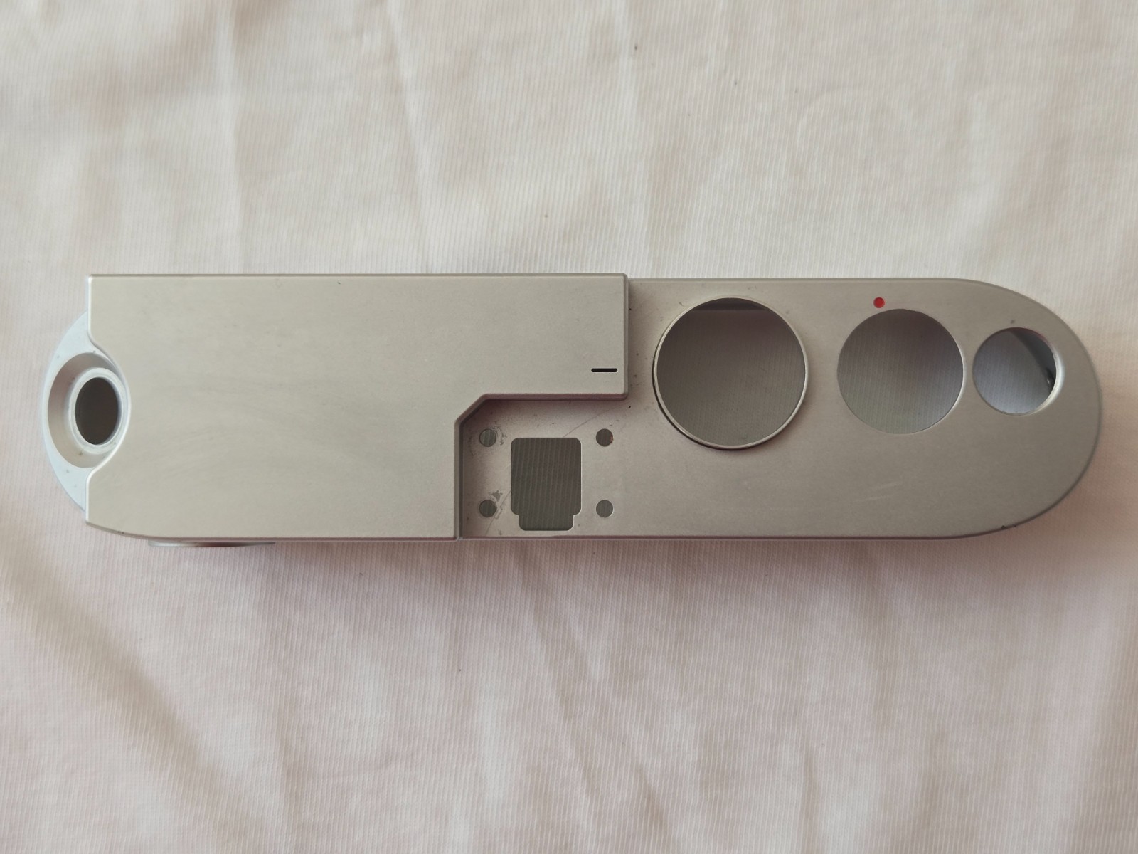 Mint-! OEM Parts – Leitz Leica M7 Chrome Top Plate w/ View Window Glasses 0.72