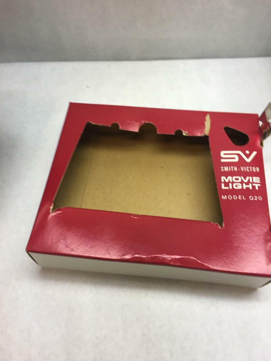 VINTAGE Smith Victor Corp BRAND Super Eight MOVIE LIGHT 5 Way Control ORG BOX