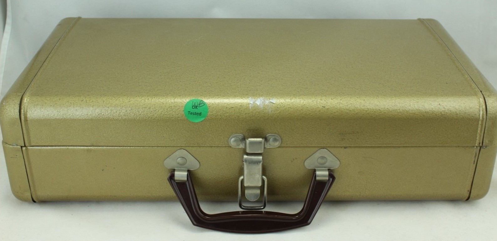 Vintage Movie Lite Acme Model 42 Lights Metal Case & 2 Light Bulbs Works!