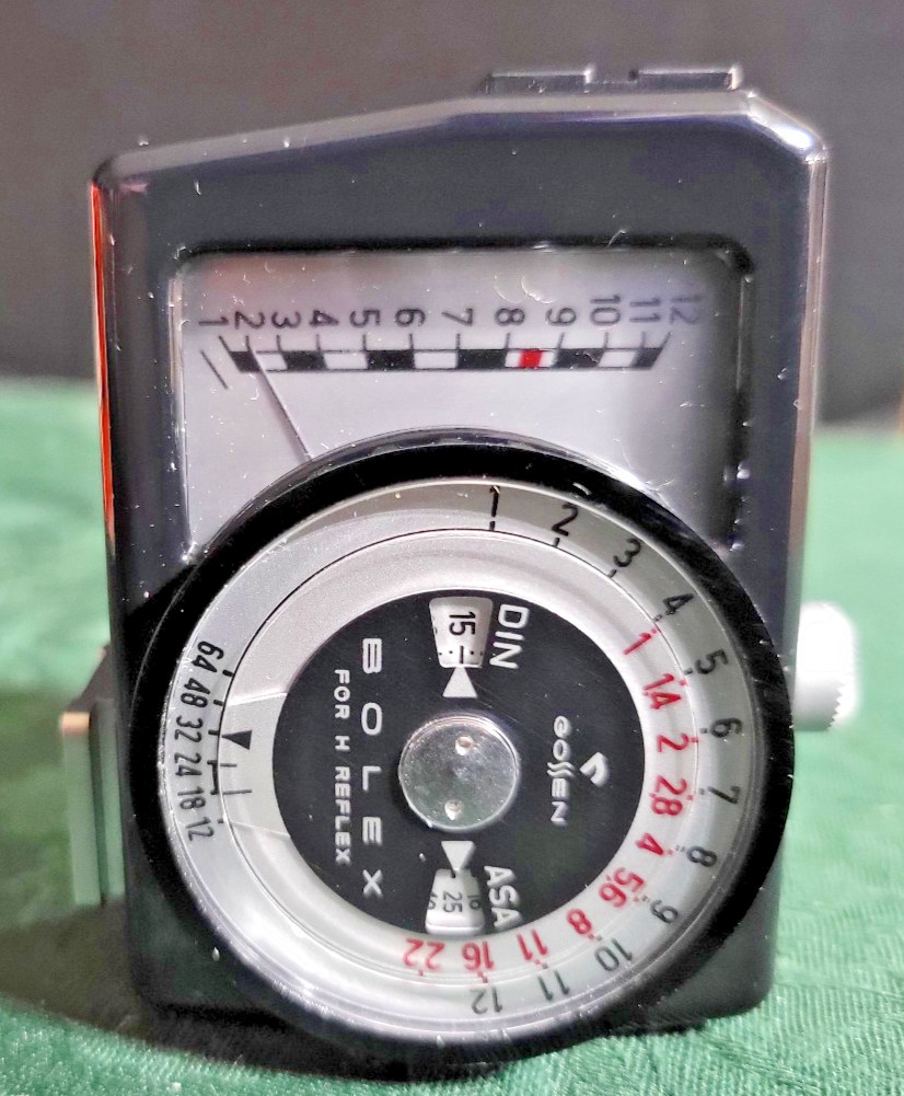 Gossen Bolex Paillard Exposure Light Meter -for H8 H16 Reflex Camera NewOldStock