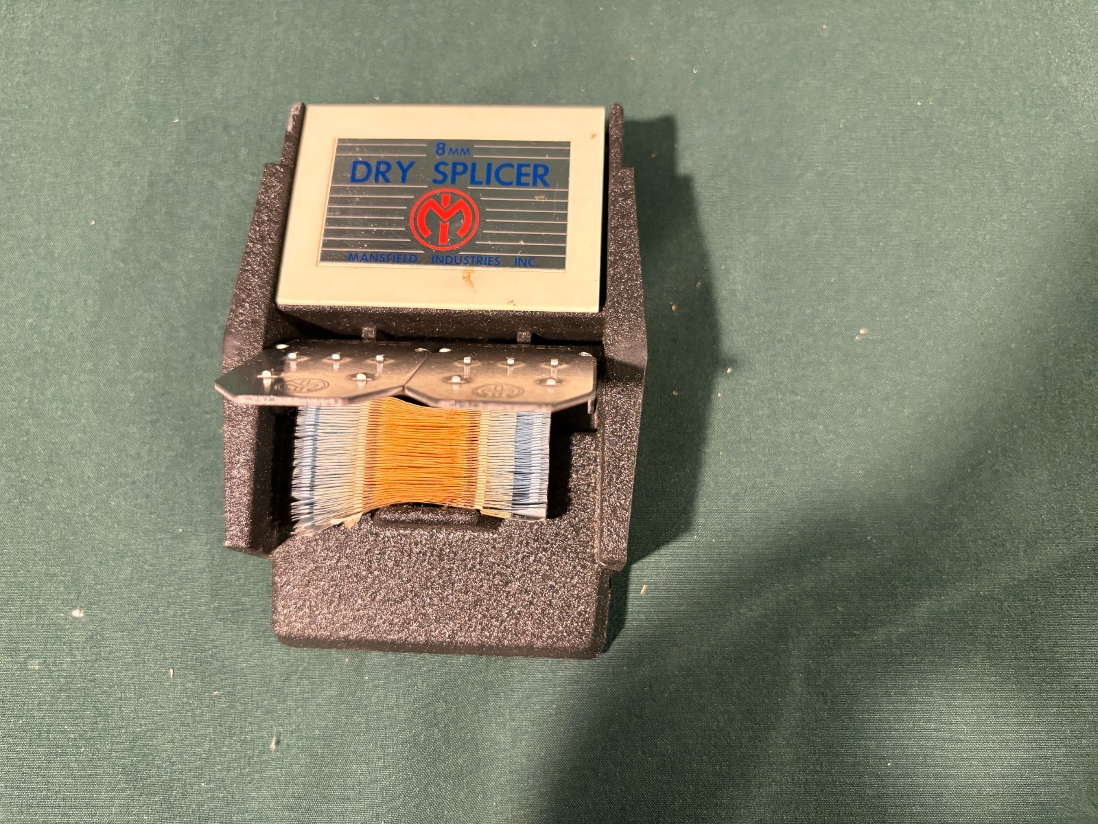 Mansfield Dry Splicer Butt Film Splicer 8mm Films Movies w/ box