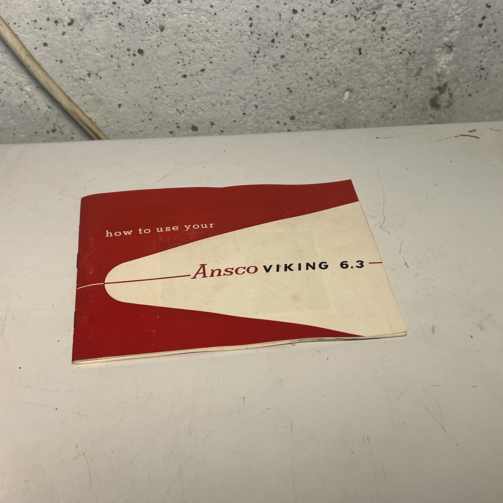 Rare Vintage Ansco Viking 120mm 6.3 Camera And Box Instructions