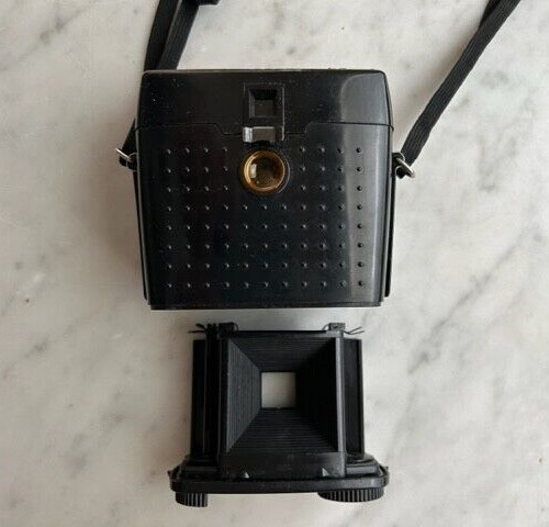 Vtg 50’s ANSCO CADET Camera outfit in original box w/flash,manual,bulbs, & film