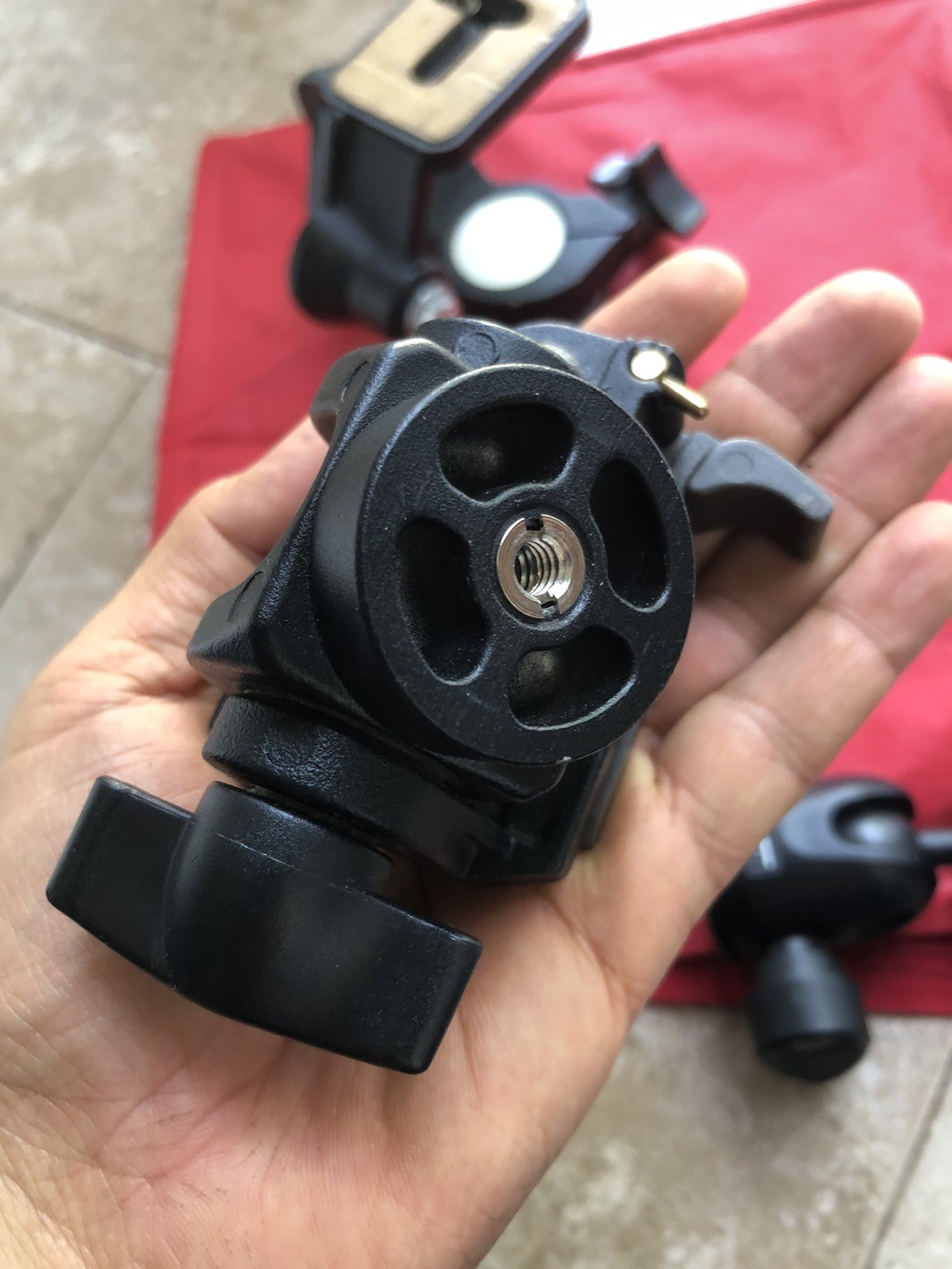 Manfrotto 494 ,3229 Snd More Tripod head Lot