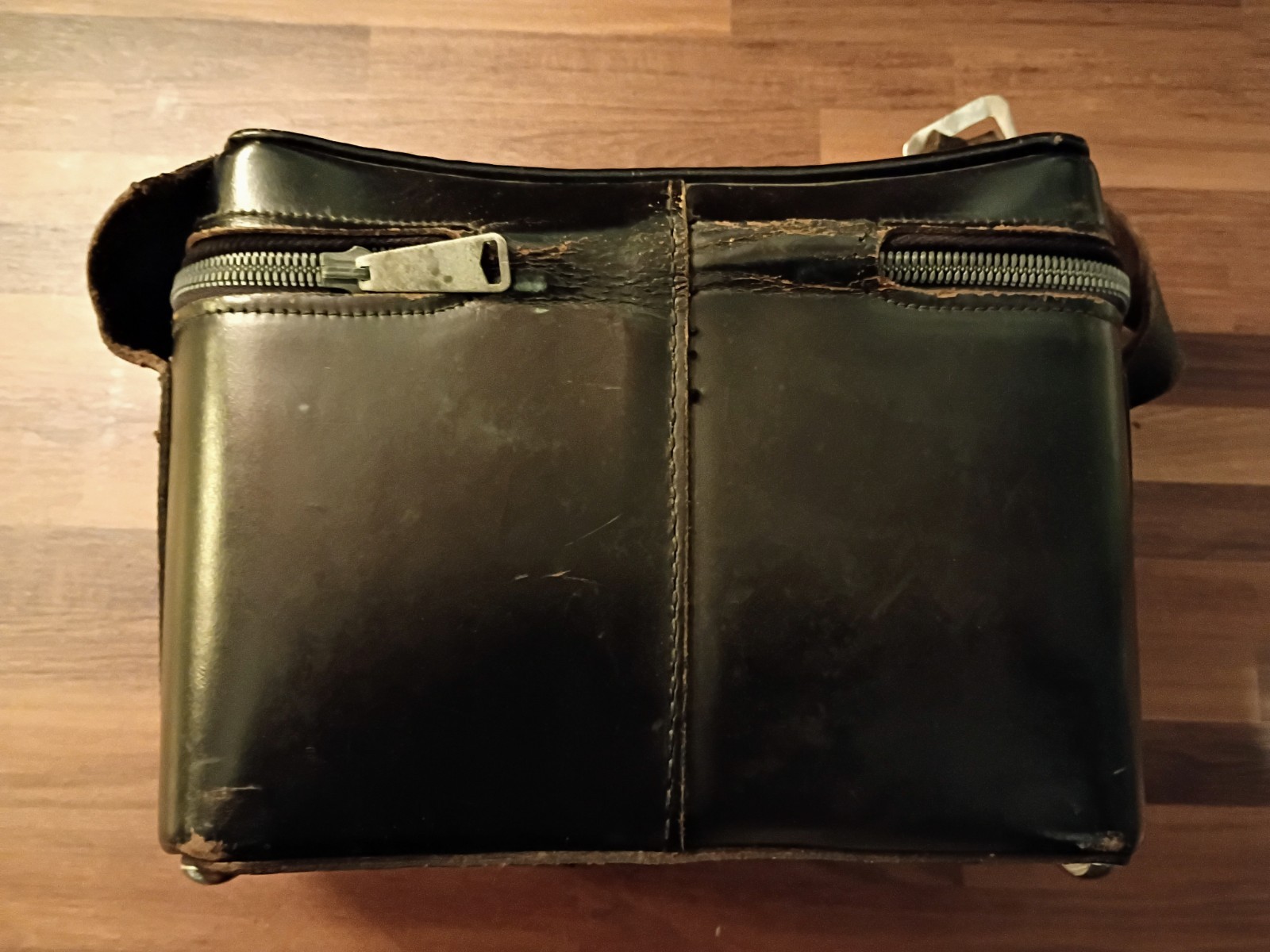 VTG Fotron Leather Carrying Case For Camera – Retro Photography – Broken Strap