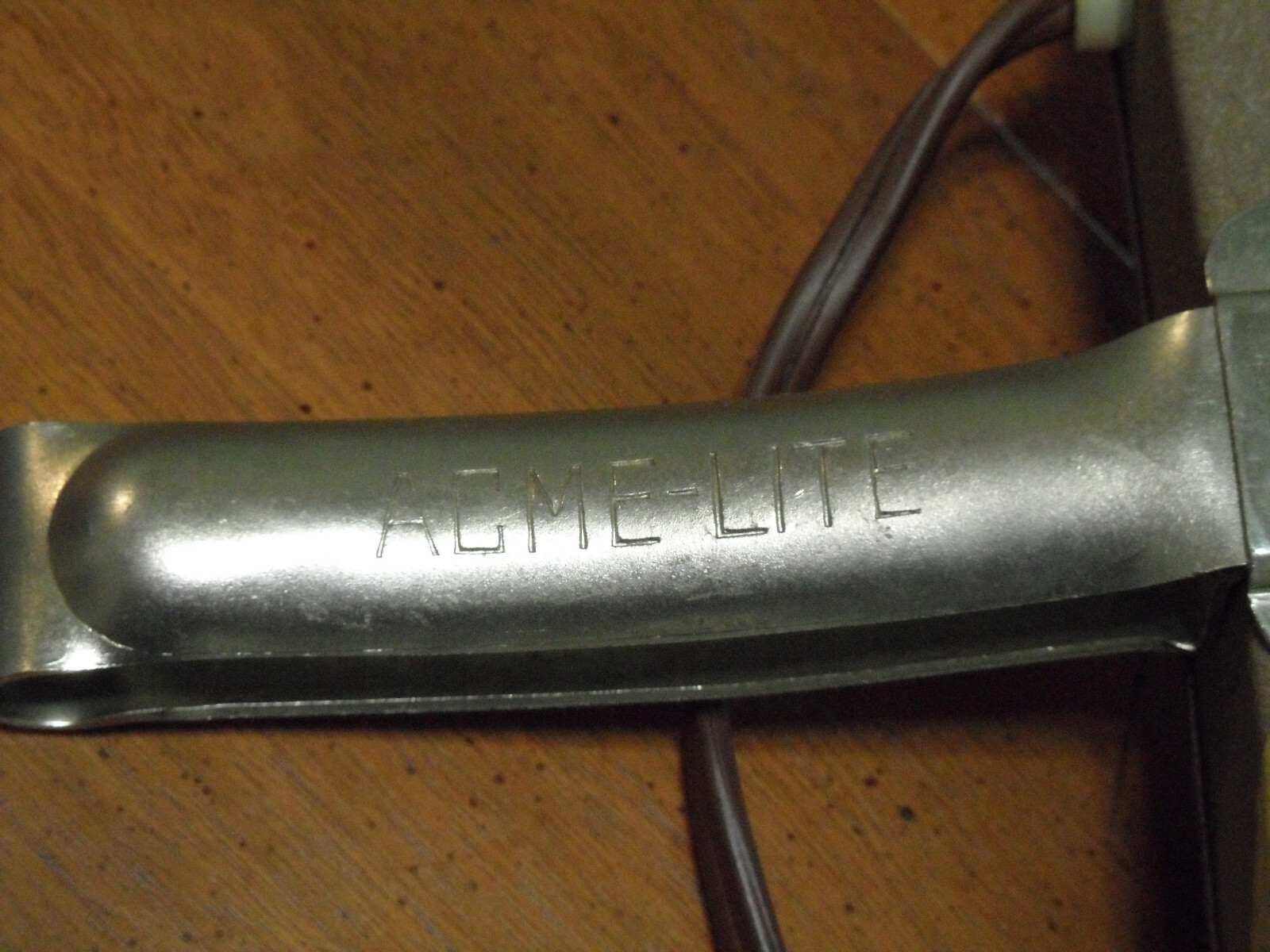 Vintage Acme Lite Mov-E-Lite 2-Bulb Acme-lite Mov-E-Lite Model No. 2 Working