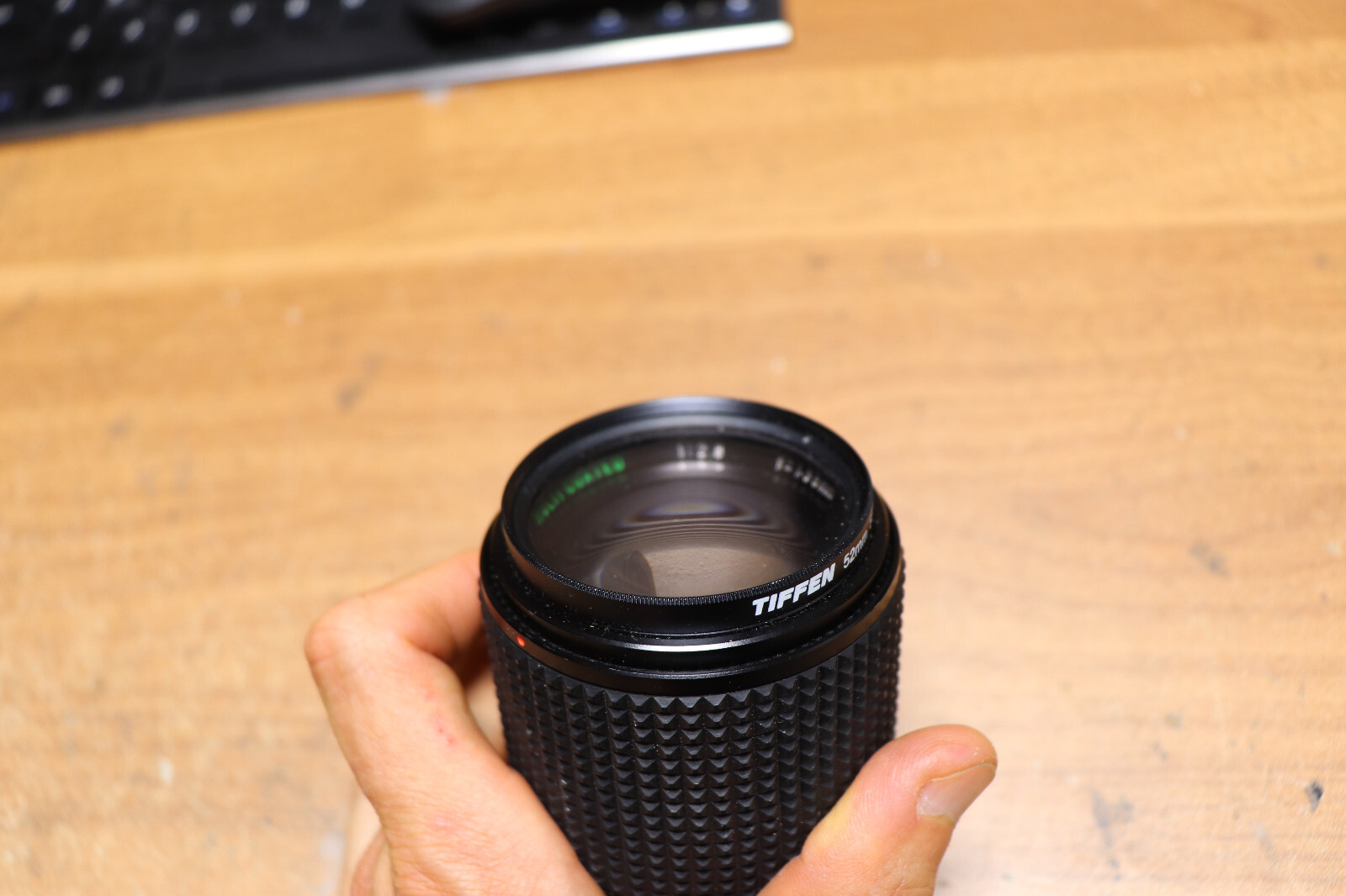 Vivitar Auto Telephoto 135mm F1:2.8 Mount 55mm + Tiffen Sky 1-A Filter