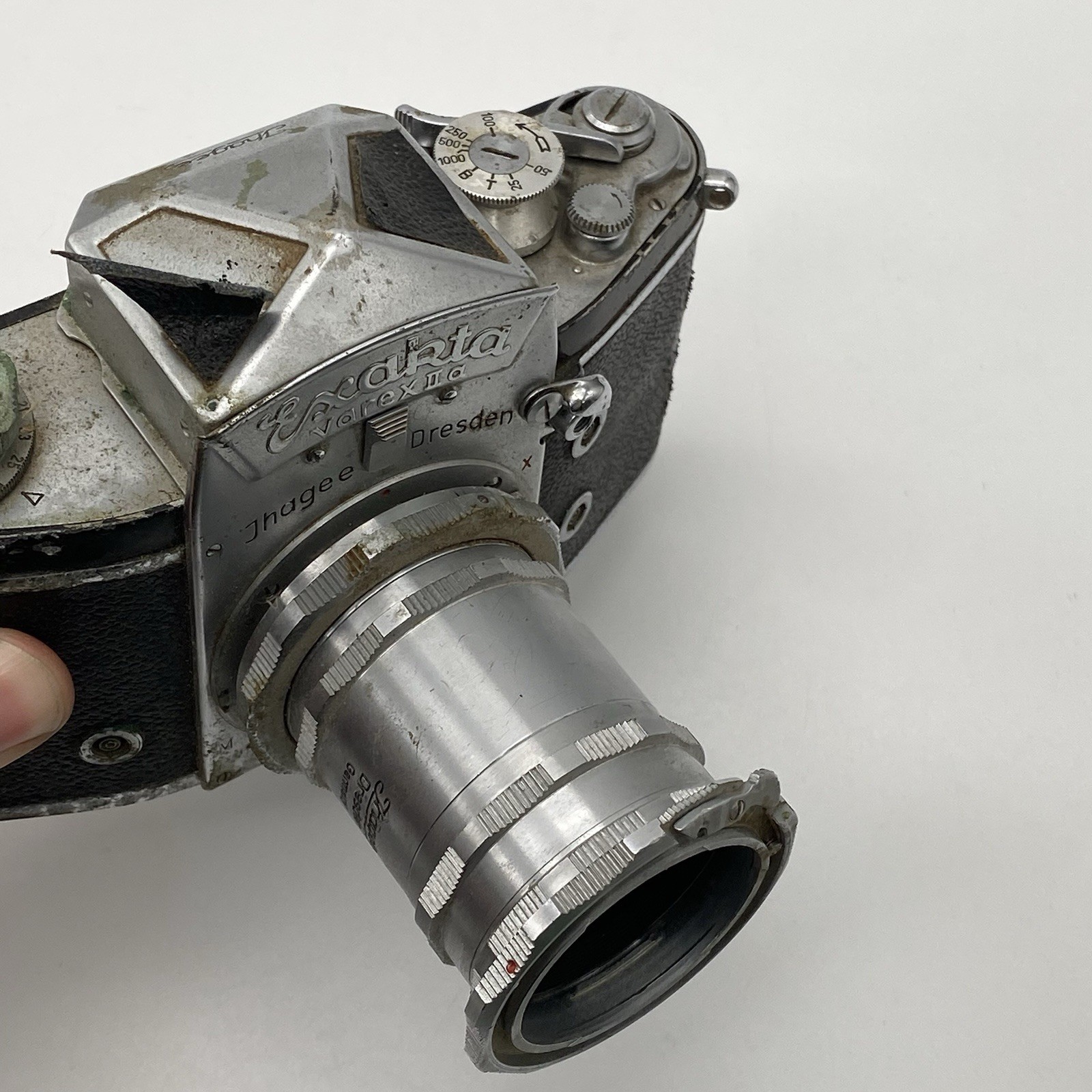 Exakta varex II a Vintage Camera FOR PARTS/ NOT WORKNG MISSING PARTS