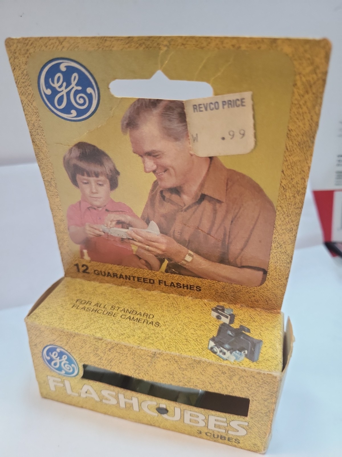 Vintage GE Flash Cubes 2 Cubes 12 Flashes Original Packaging