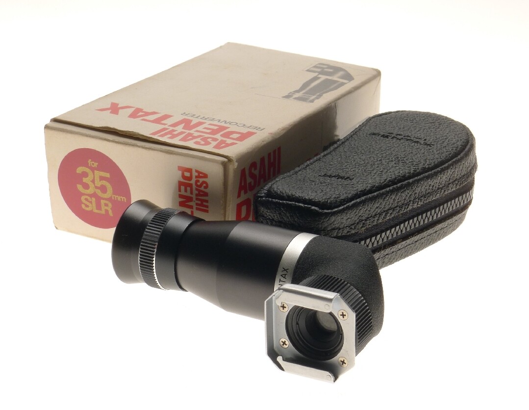 Asahi pentax refconverter right angle hot shoe mount finder for 35mm slr camera