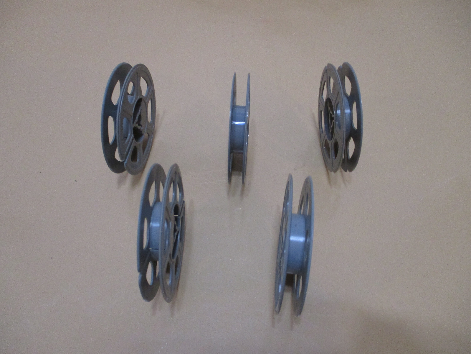 Vintage Regular 8MM Plastic Reels (Lot Of 5)