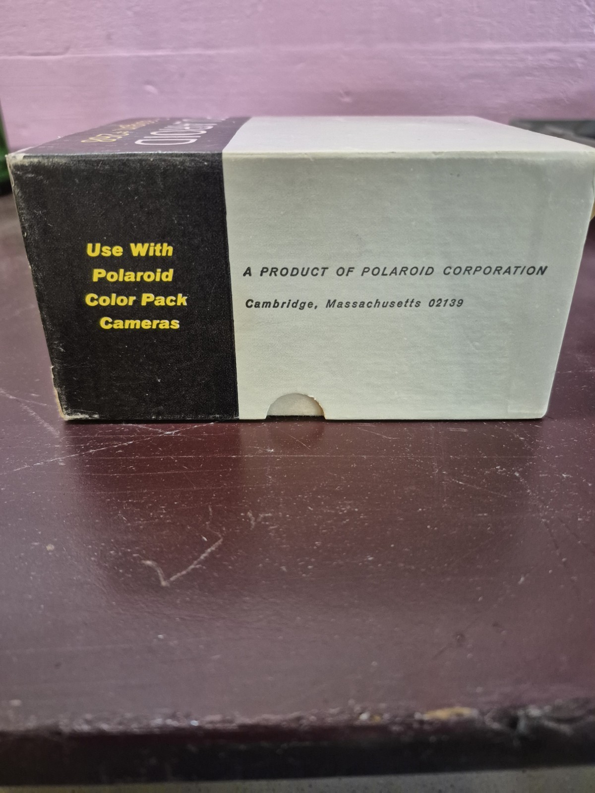 Vintage Polaroid Flash Gun #268 – Boxed – Camera Flash Accessory – Untested