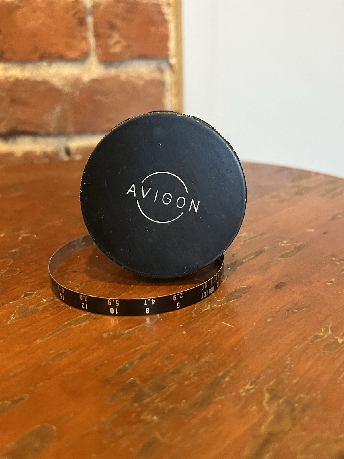 Vintage Avigon Aux Telephoto Lens w Tiffen Series 5 to 6 Adapter Parts