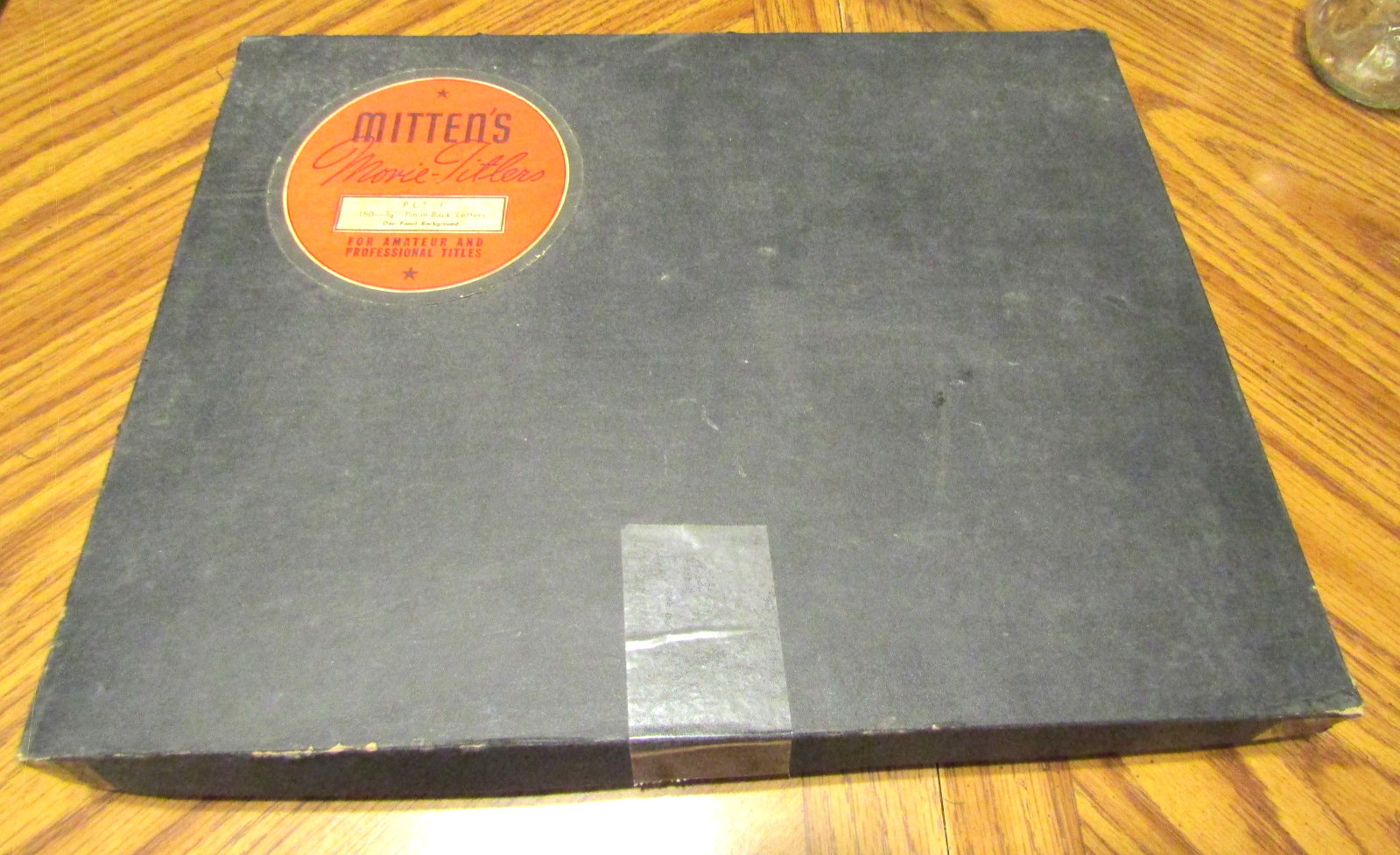 VINTAGE MITTEN’S PLT-1 MOVIE TITLER PUSH PIN LETTERING NOS W/BOX