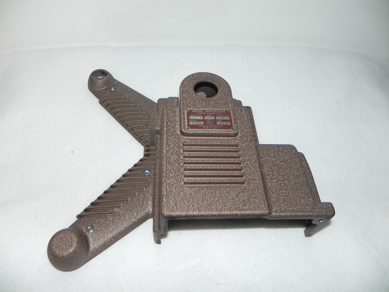 Ampro Futurist 8 Projector Parts: Fram Front piece with ID