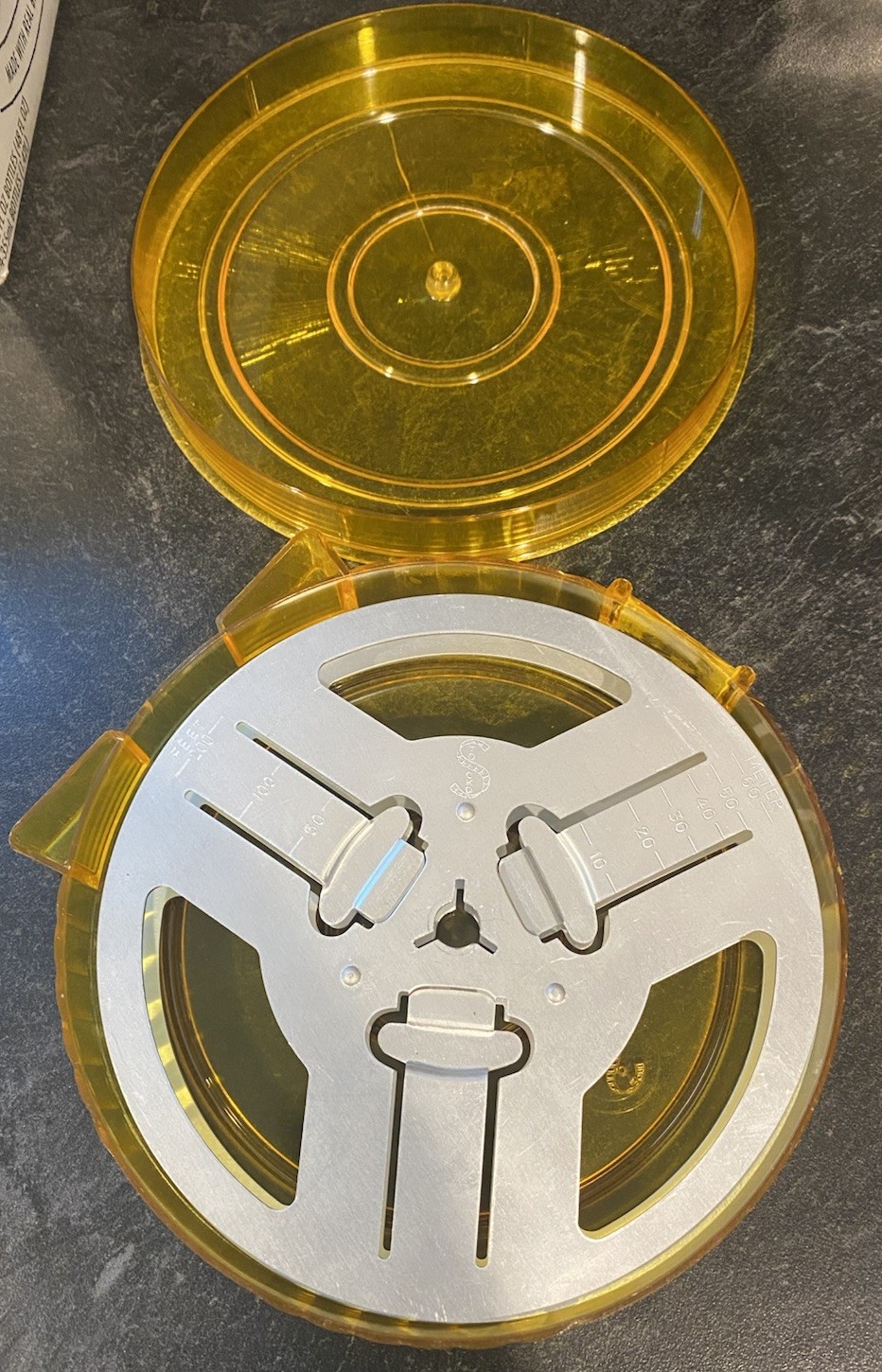 Vintage Stocko 8mm Film Reel With Protective Plastic Case