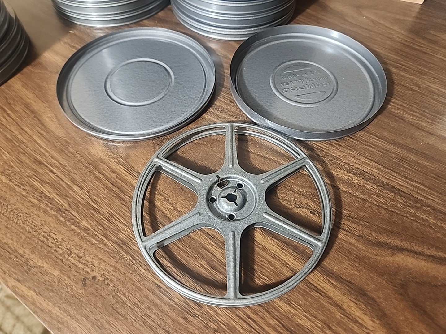 Vintage Compco 300ft – 8mm Film Reel With Case