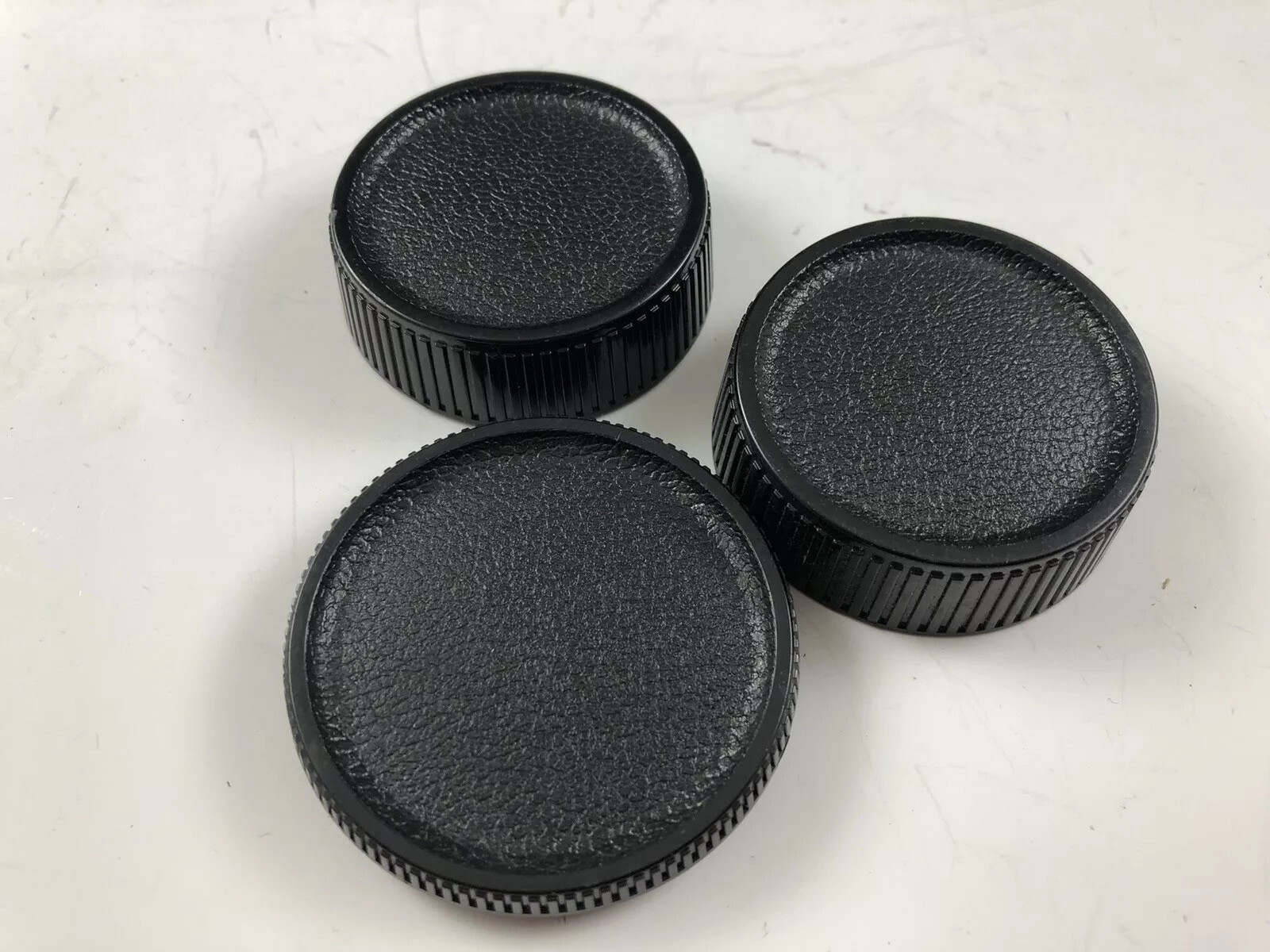 Vintage Camera Parts Lot Lens Caps Filter Cases Minolta Olympus Hoya