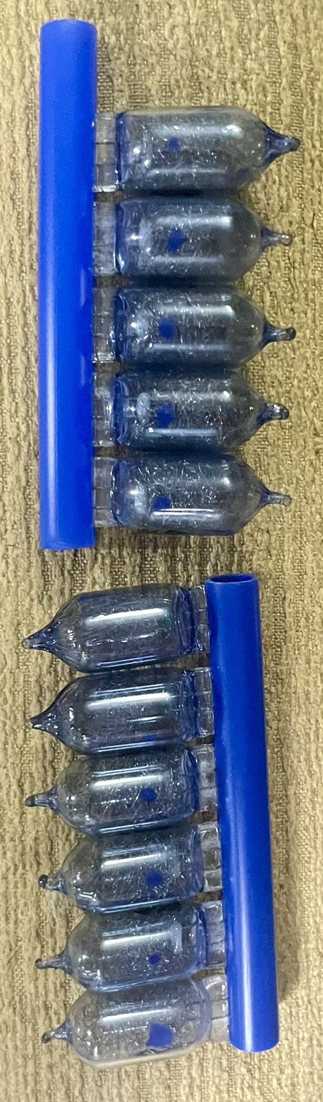 Vintage – Flash Bulbs Sylvania AG1B Blue Dot – 11/12 bulbs, incomplete box