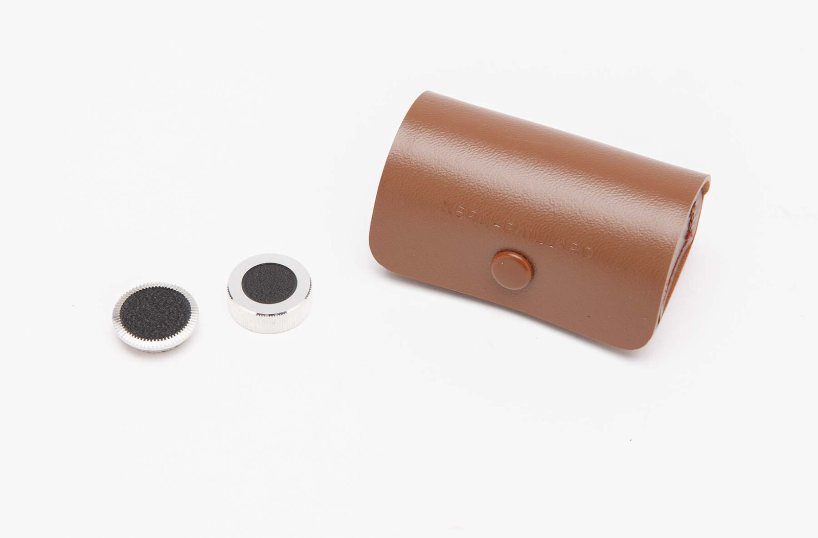 KERN PAILLARD Bolex Lens Case with Lens Caps for D Mount Lenses