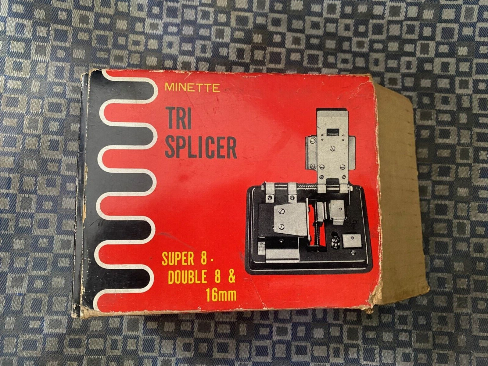 Rare Minette Tri Splicer Super 8 & Double 8 16mm Film Splicer Japan JDM 6