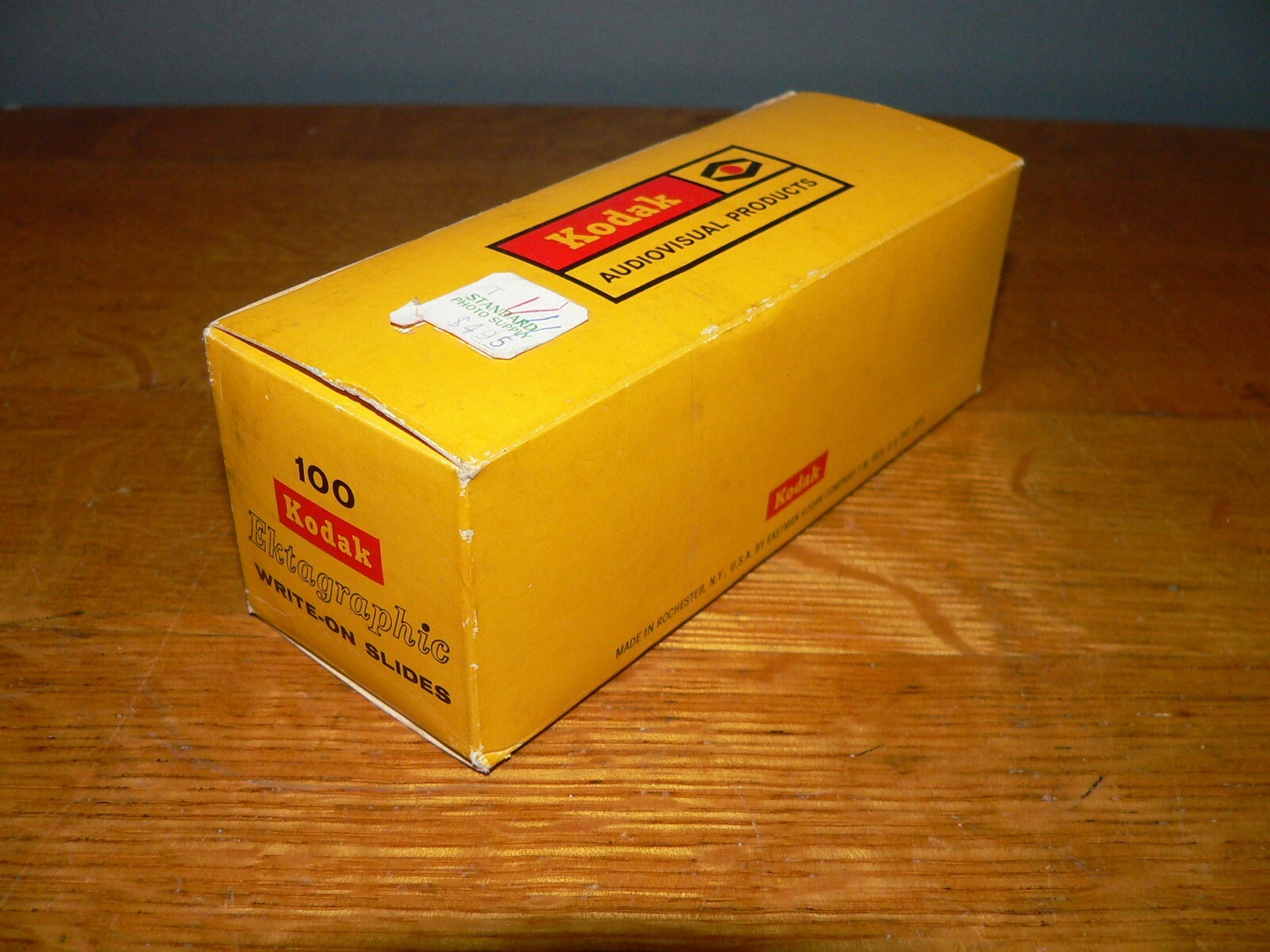 Box of 100 Kodak Ektagraphic Write-On Slides