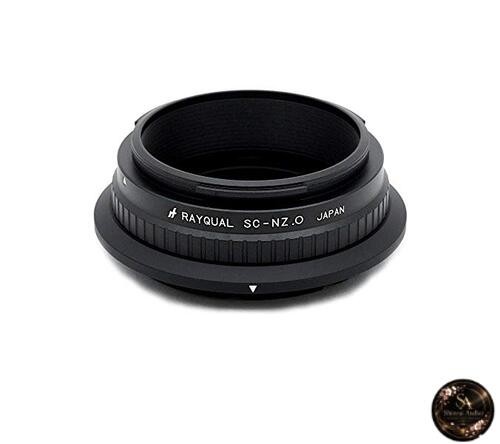 RAYQUAL Lake Ra Mount Adapter SC-NZ (Lens) Nikon S / Contax C- (Camera) Nikon Z