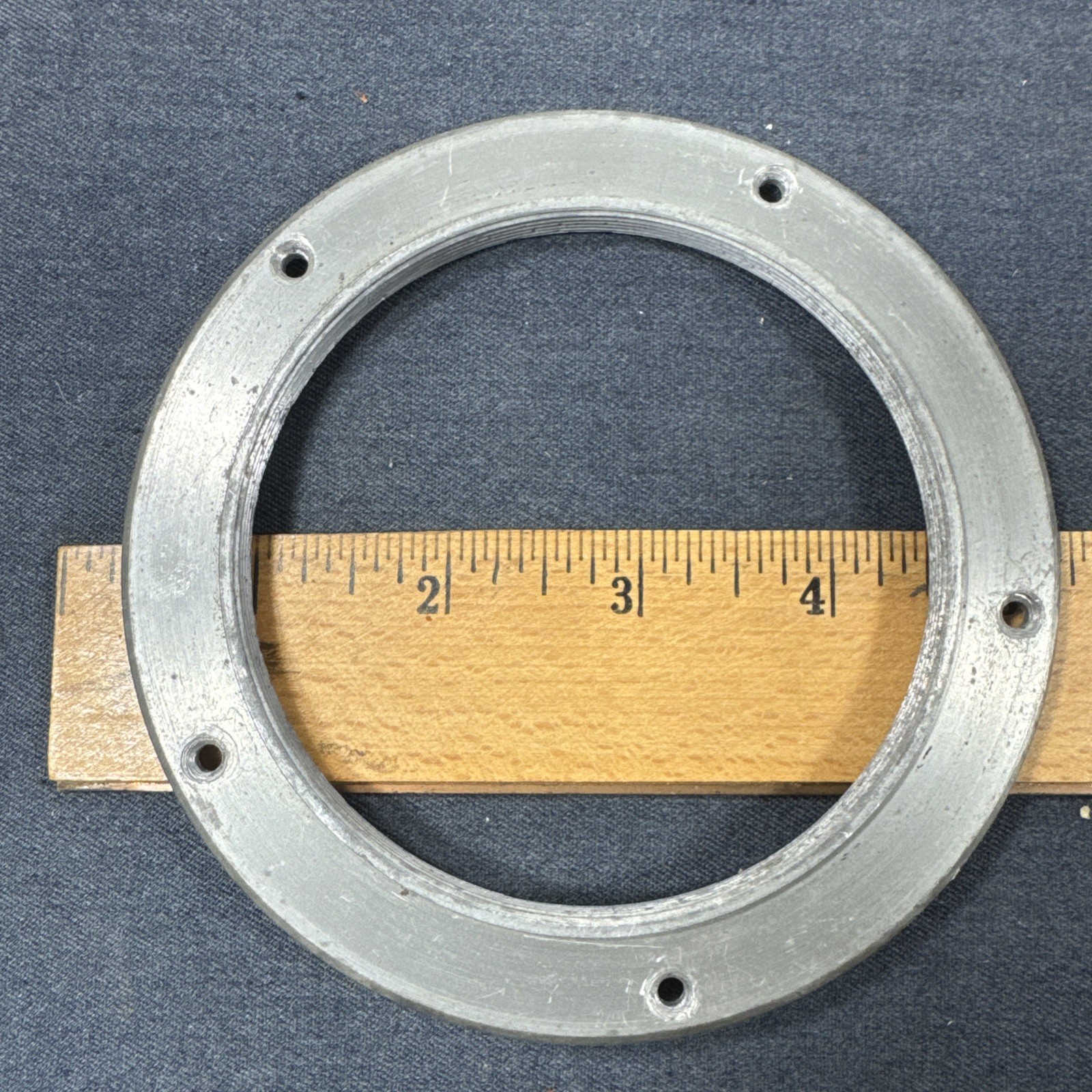 Large 89mm Aluminum Lens Flange for Antique LF Lens