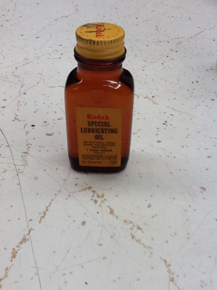 KODAK COMPANY Special 1 Oz Bottle Lubricating Oil Vintage