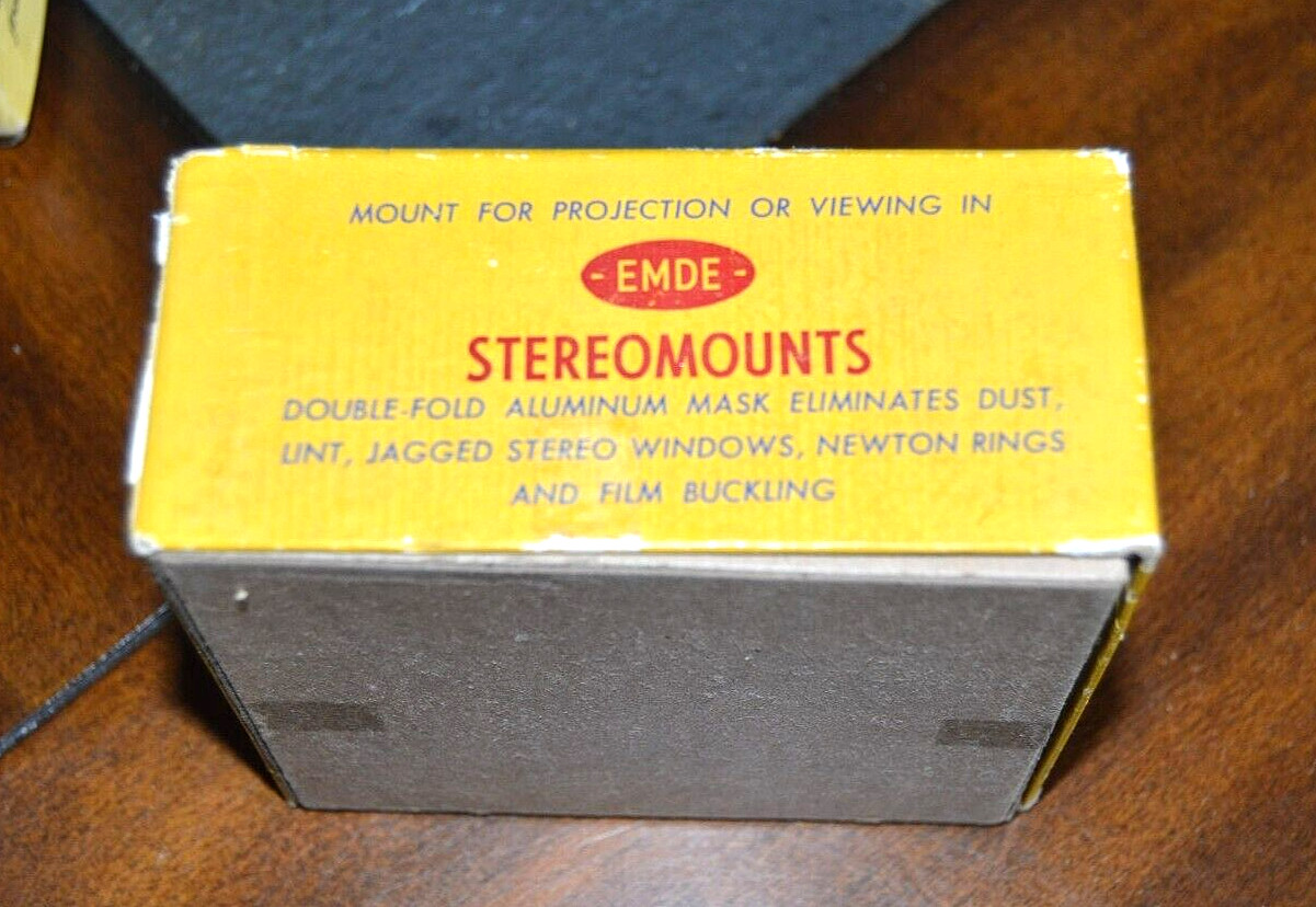 Steromounts EMDE Super Set Glass Mounted Aluminum Slide Frame