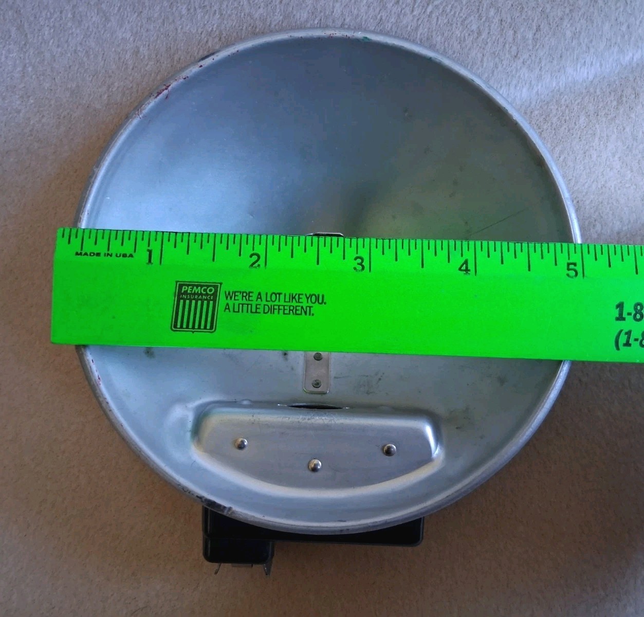 Vintage Photography Equip. Flash Reflector & Bulbs Mid-century Super 8? Untested