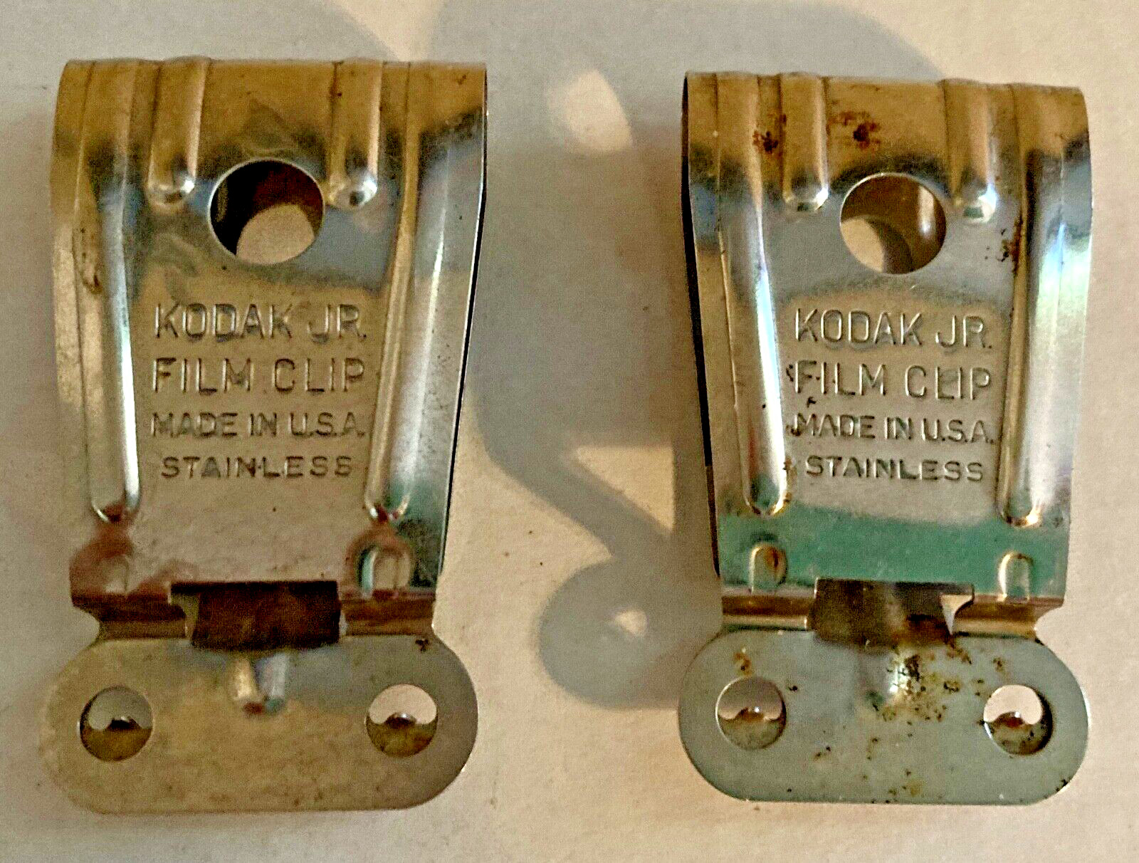 Vintage Kodak Stainless Steel Darkroom Junior Film Clips
