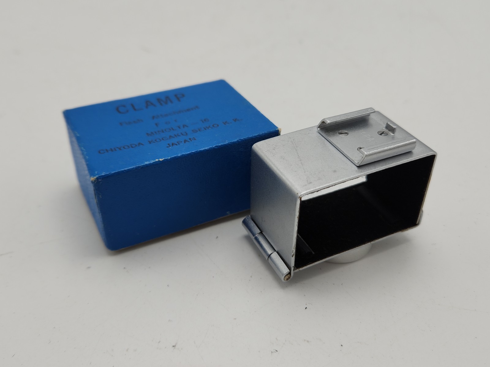 Genuine Minolta Flash Clamp Shoe Bracket in Box for Minolta-16 Camera