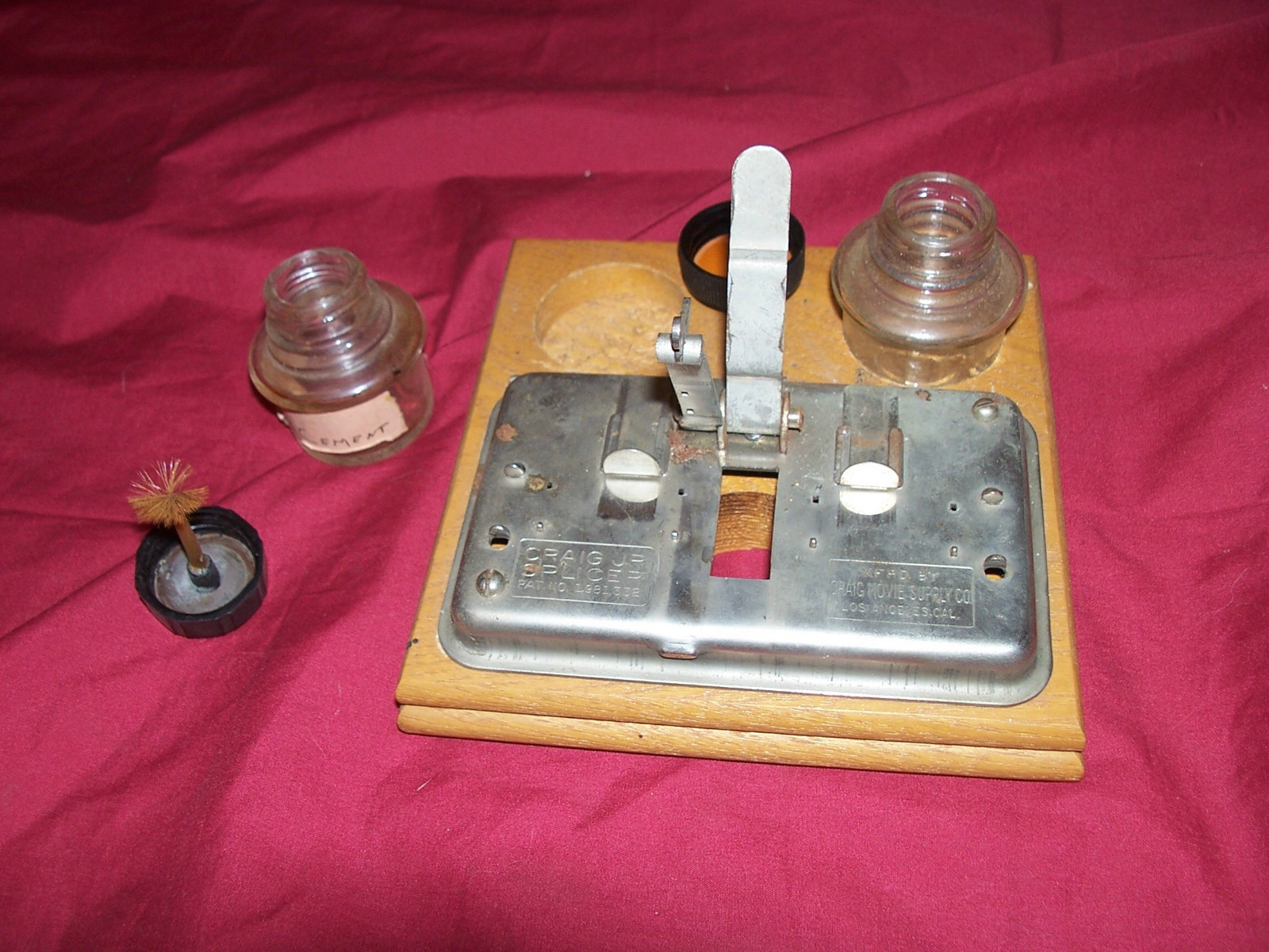 Old Craig Jr Movie Supply Co Junior Film Splicer Vintage 35mm 16mm Joiner Cutter