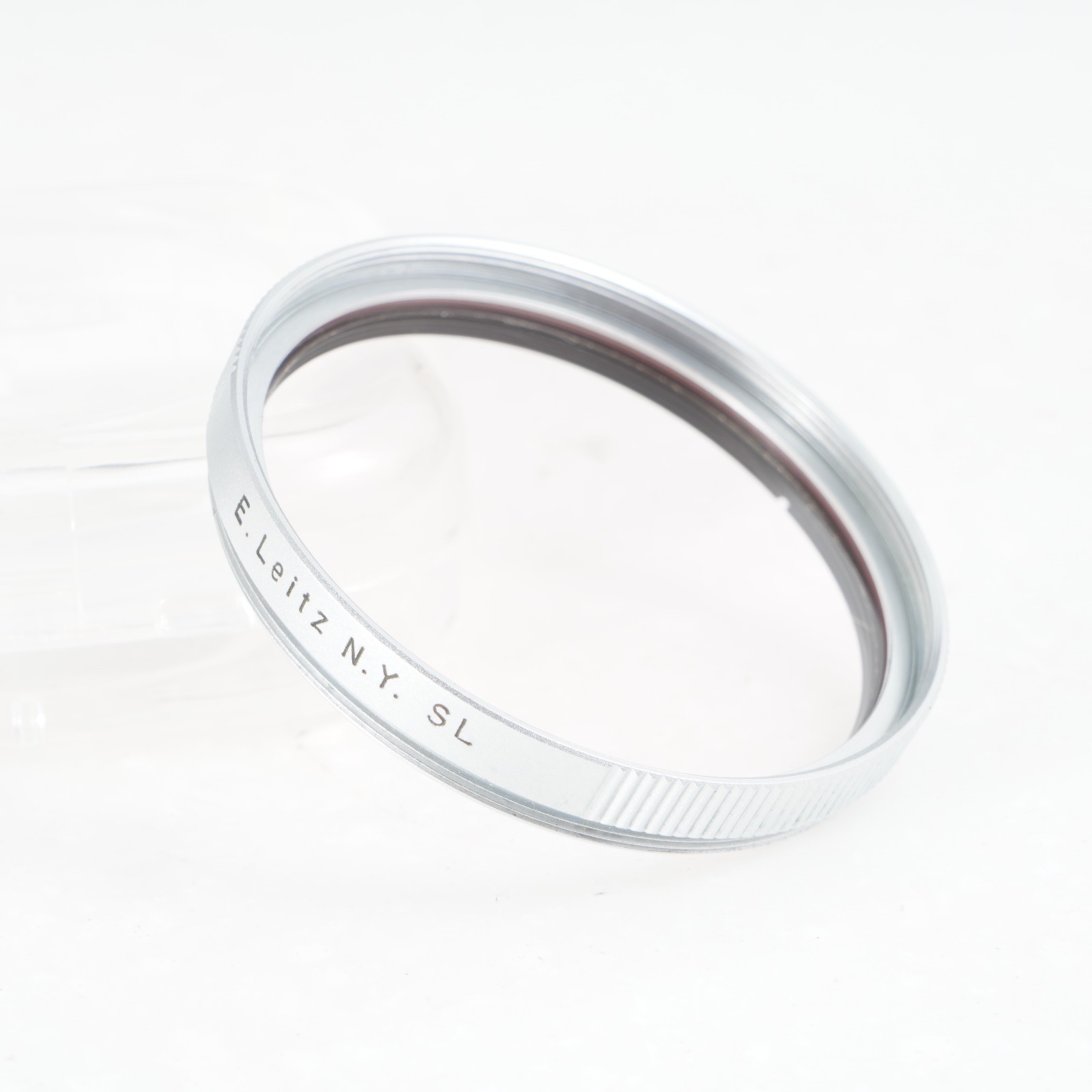 :[EX+++] Leica Genuine E. Leitz NY E39 (39mm) SL Skylight Filter w/ Case