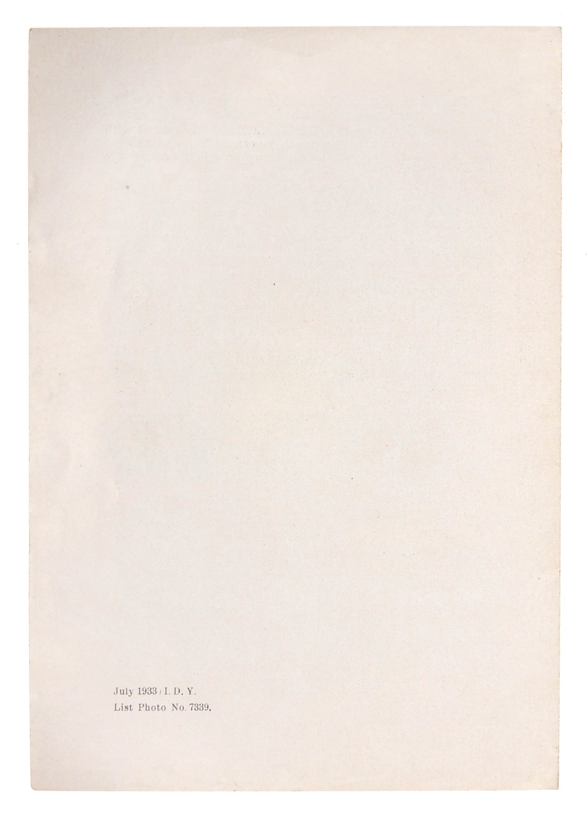 Leica III Model F Additional Instructions 1933 #2