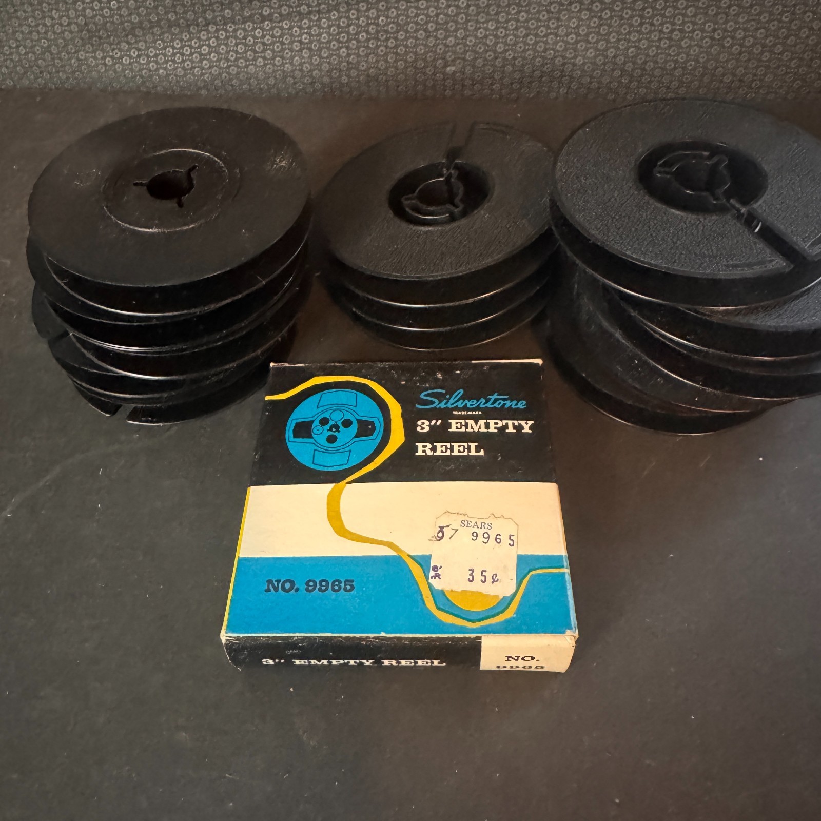 Large Lot 8mm Super 8 Take Up Reels – 3″ 5″ 7″